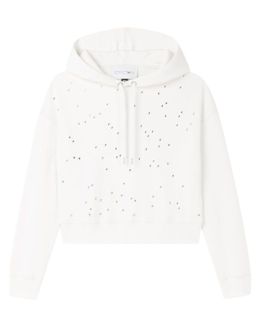 Az Factory Constellation embellished cotton-blend hoodie