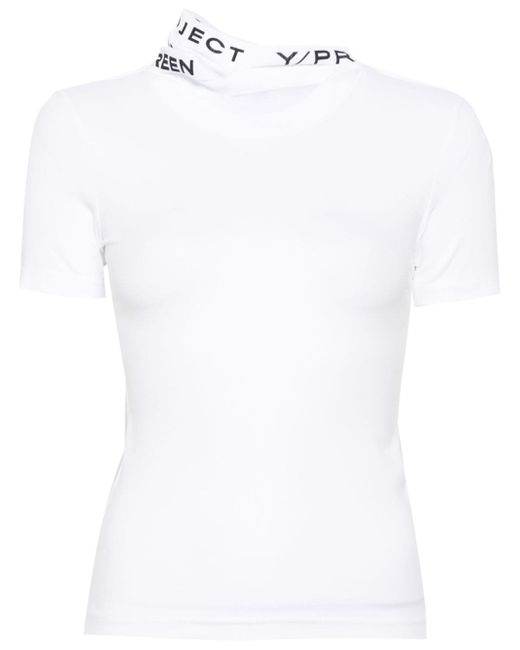 Y / Project Evergreen triple-collar T-shirt