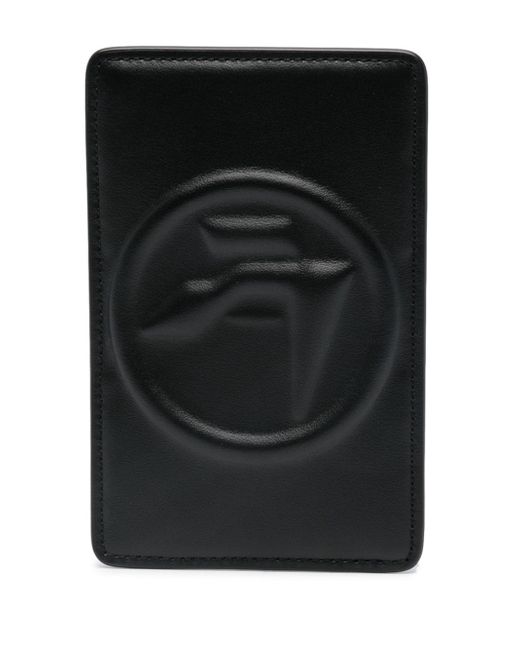 Ambush logo-embossed card holder