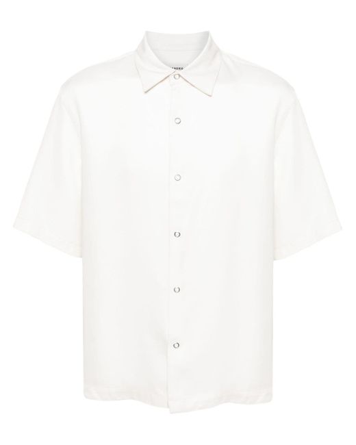 Sandro spread-collar short-sleeve shirt