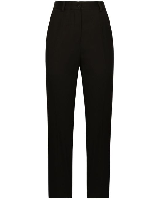 Dolce & Gabbana virgin wool-blend trousers