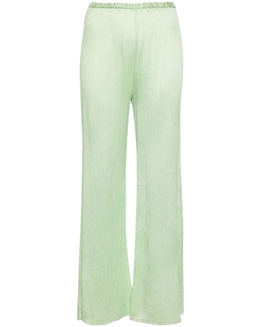 Forte-Forte straight-leg pleated trousers