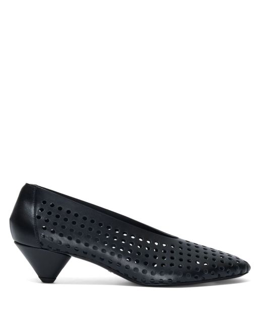 Proenza Schouler perforated leather pumps