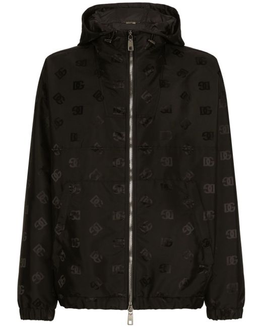 Dolce & Gabbana monogram hooded jacket