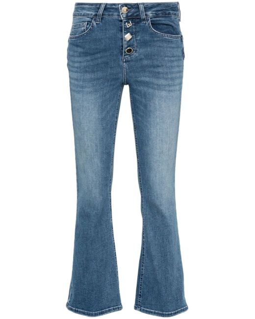 Liu •Jo mid-rise flared jeans