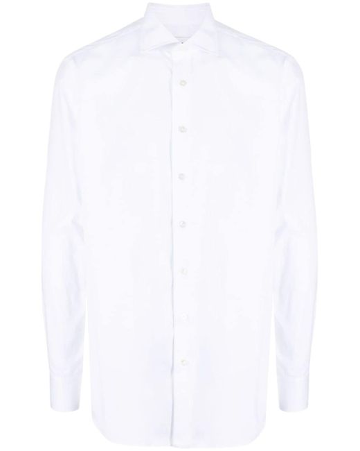 Lardini poplin button-up shirt