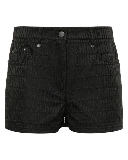 Moschino logo-jacquard shorts