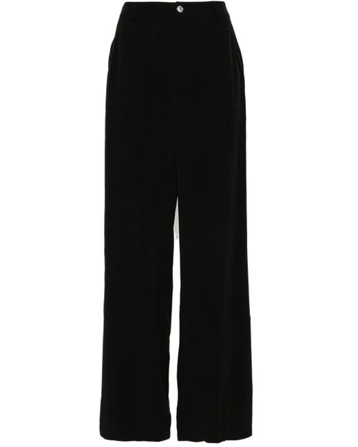 Moschino Jeans high-waisted palazzo trousers