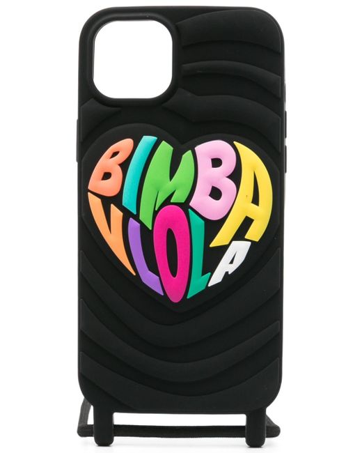 Bimba Y Lola logo-embossed iPhone 15 Plus case