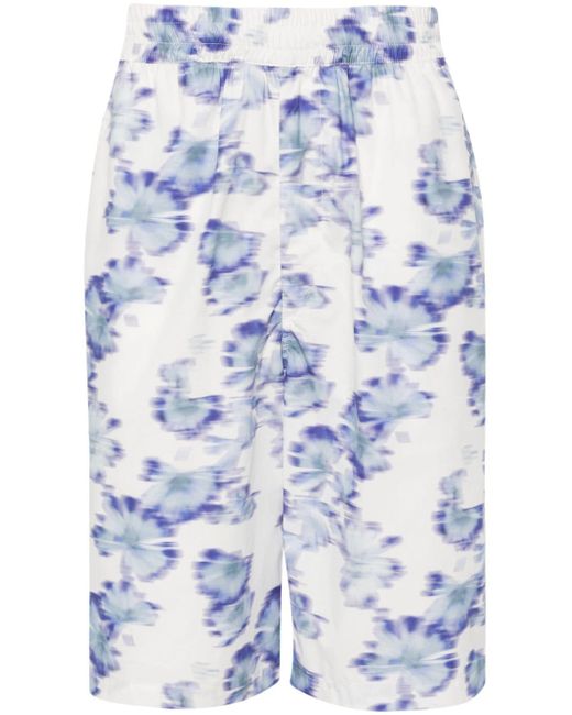 Marant Layan floral-print shorts