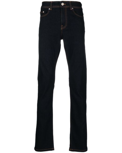 Karl Lagerfeld mid-rise straight-leg jeans