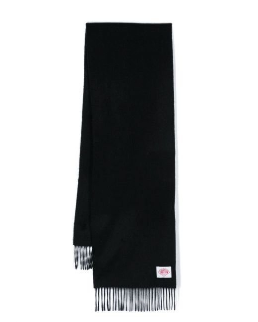 Danton wool-cashmere fringed scarf