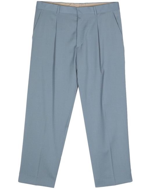 Costumein tapered trousers