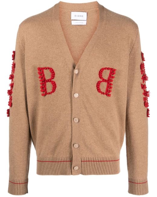 Barrie 3D-knit cardigan