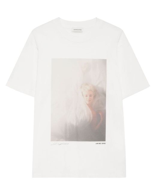 Anine Bing Lili organic-cotton T-shirt