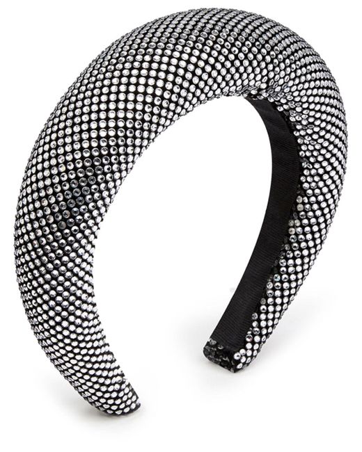 Nina Ricci strass-embellished velvet headband