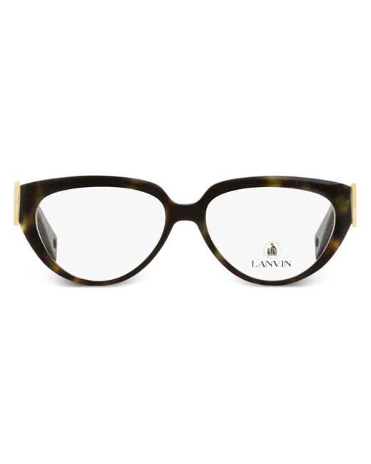 Lanvin tortoiseshell cat-eye glasses