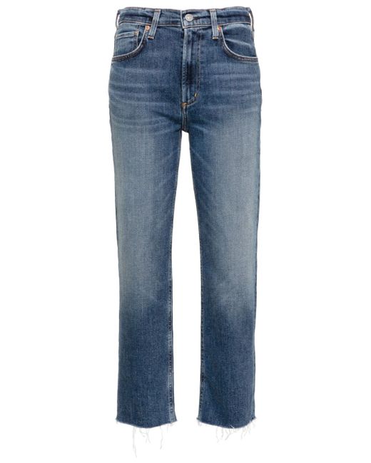 Citizens of Humanity mid-rise cropped jeans