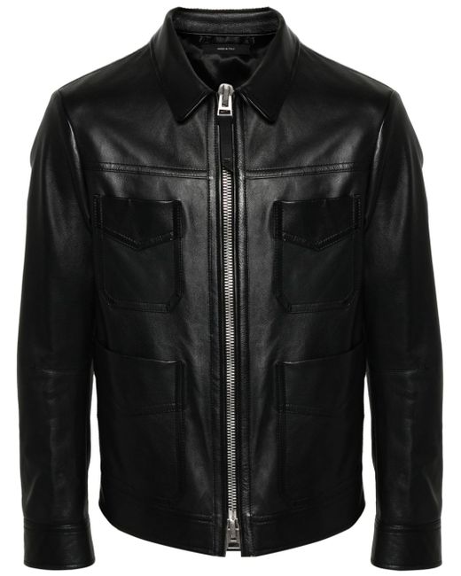 Tom Ford four-pocket leather jacket