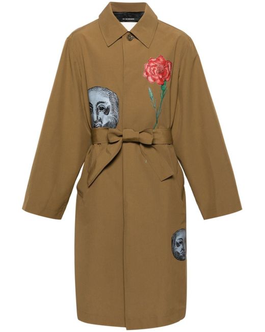 Song For The Mute Full Moon belted coat