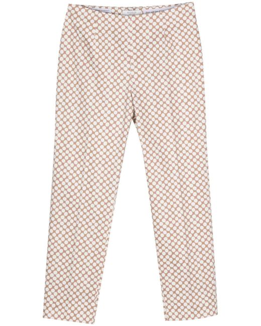 Peserico Iconic Fit high-waisted trousers