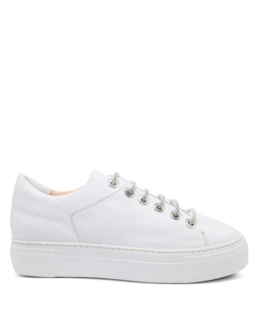 Agl Crystal leather sneakers