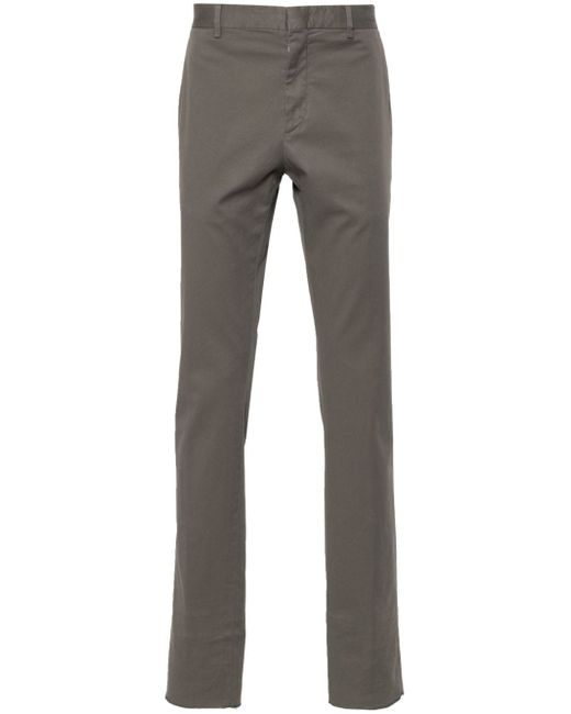 Z Zegna mid-rise slim-fit chinos