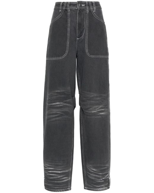 Cannari Concept mid-rise wide-leg jeans