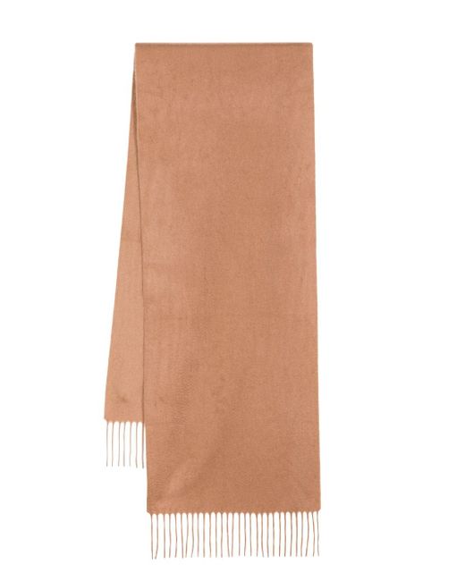 N.Peal fringed scarf