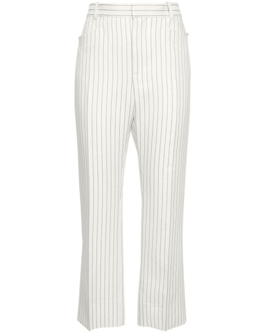 Tom Ford striped straight-leg trousers