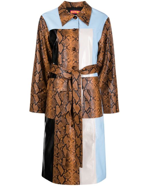 Kitri Dominique vinyl coat