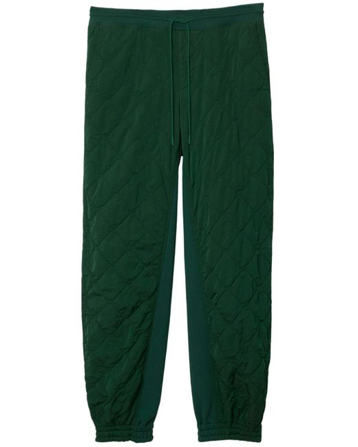 Burberry quilted track pants