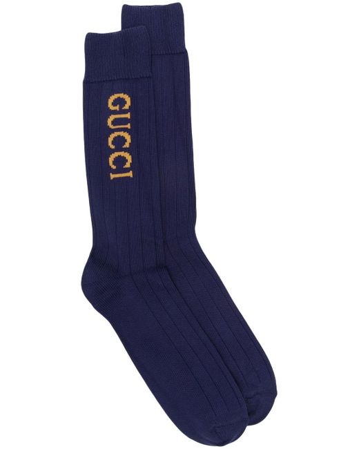 Gucci intarsia-knit logo socks