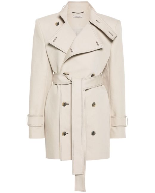 The Mannei Stockholm cotton trench coat