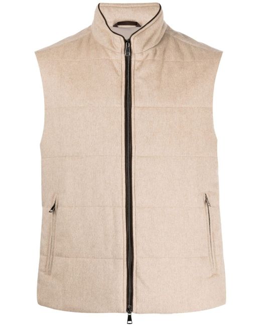 N.Peal The Mall quilted cashmere gilet