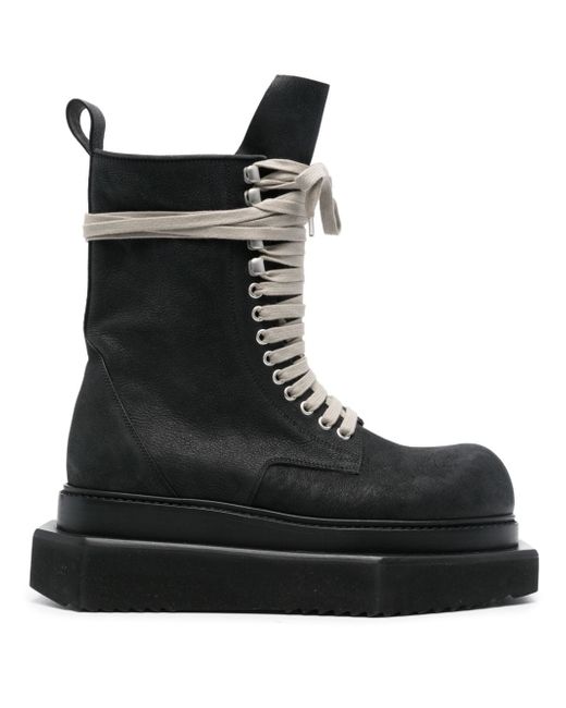Rick Owens Turbo Cyclops leather boots