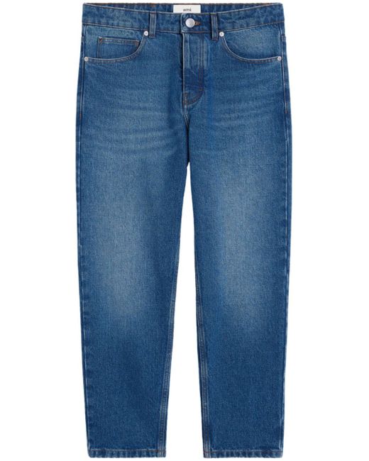 AMI Alexandre Mattiussi low-rise straight-leg jeans