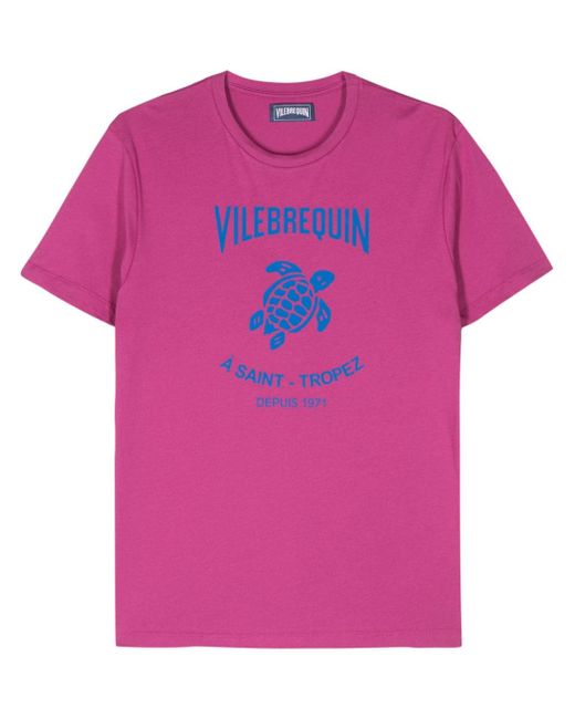Vilebrequin logo-stamp T-shirt