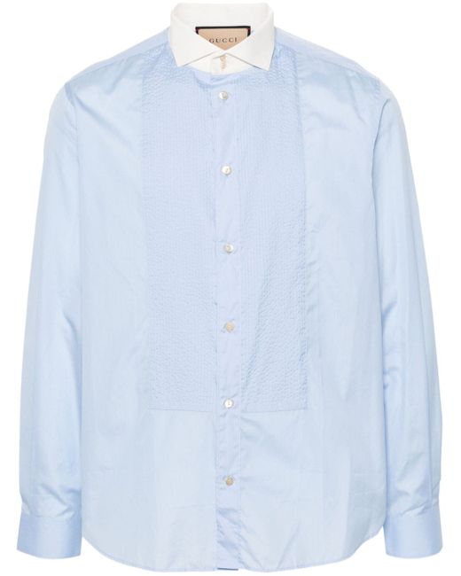 Gucci cutaway-collar shirt