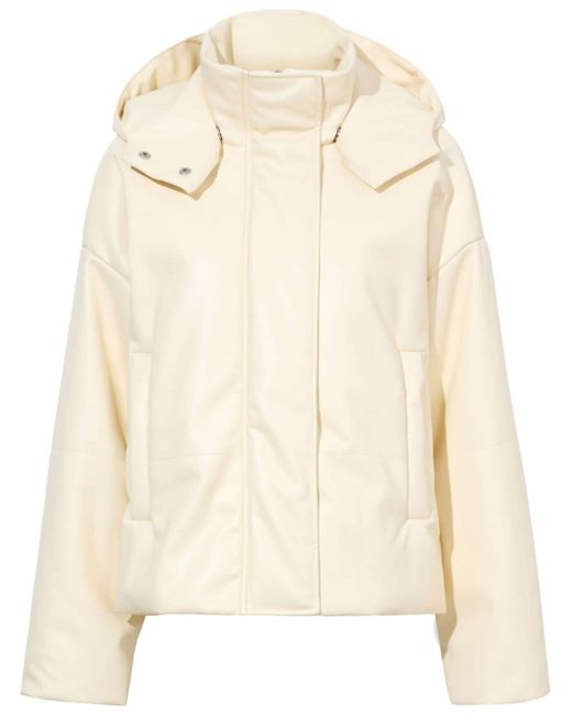Proenza Schouler White Label Daylia faux-leather puffer jacket