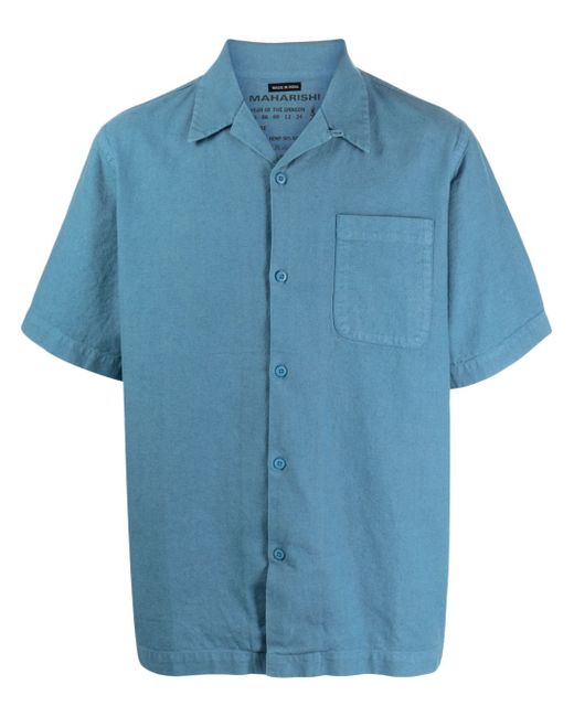 Maharishi short-sleeve chest-pocket shirt