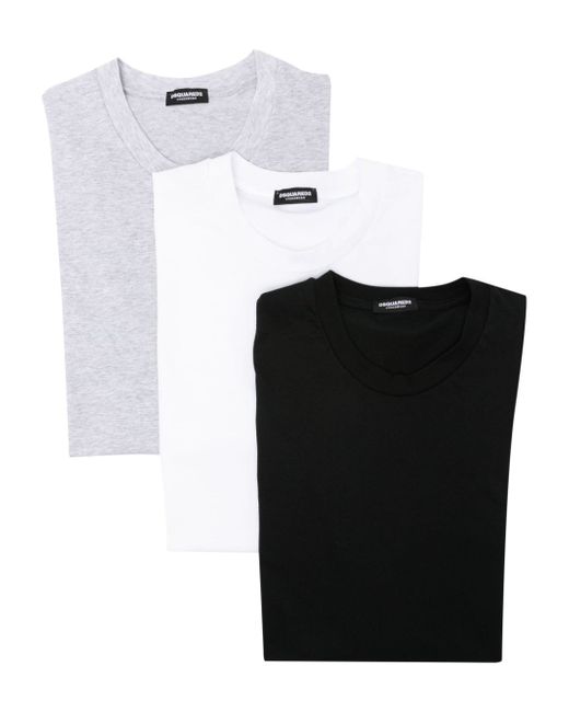 Dsquared2 crew-neck T-shirts pack of three