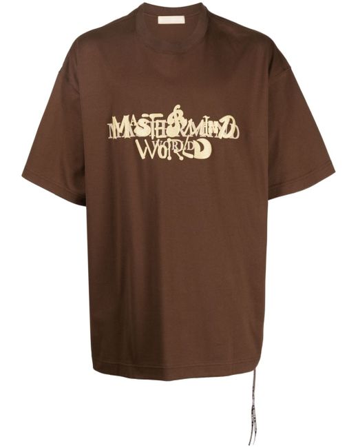 Mastermind World logo-print T-shirt