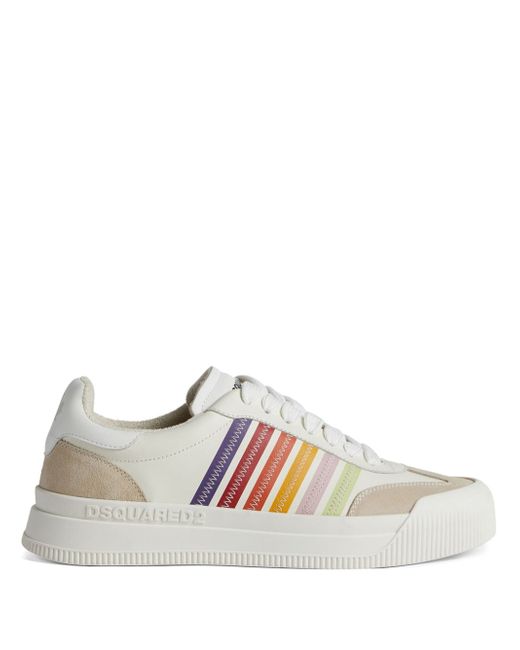 Dsquared2 Boxer striped sneakers