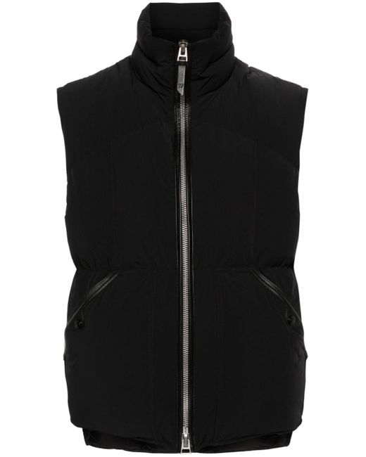 Tom Ford funnel-neck quilted gilet
