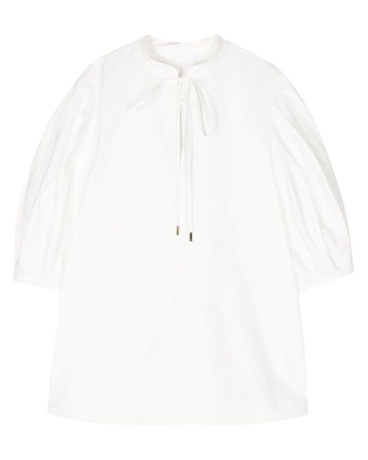Chloé balloon-sleeve blouse