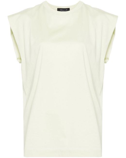 Fabiana Filippi sleeveless cotton T-shirt