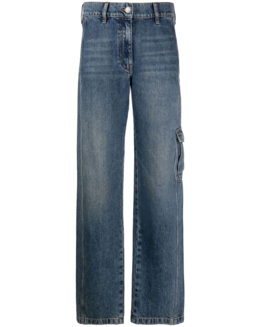Iro Nerina high-rise straight-leg jeans