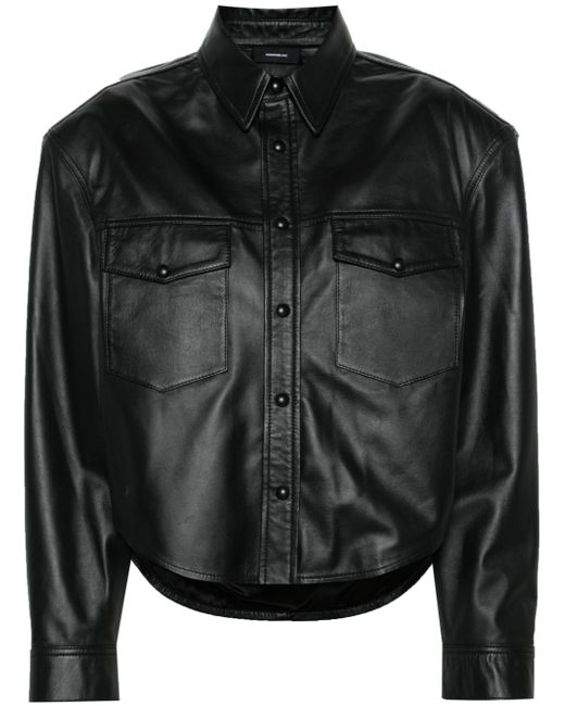 Wardrobe.Nyc leather shirt jacket