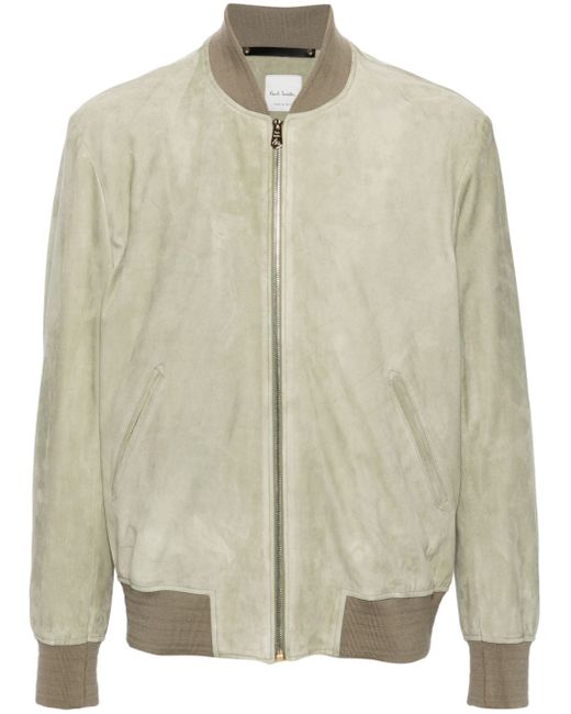 Paul Smith suede bomber jacket